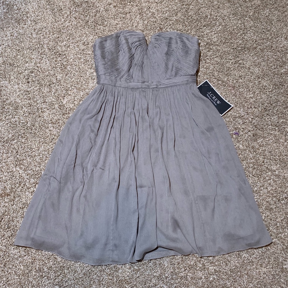 J Crew Silk Chiffon Nadia Dress